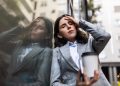 I went back to work 4 weeks after giving birth. I had dizzy spells from how exhausted I was.