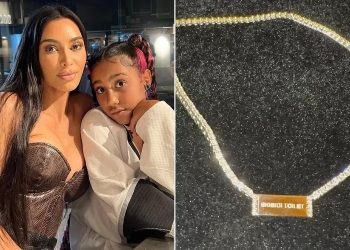 Kim Kardashian’s Viral ‘Skibidi Toilet’ Diamond Birthday Necklace from Daughter North West, 11, Likely Cost $20K